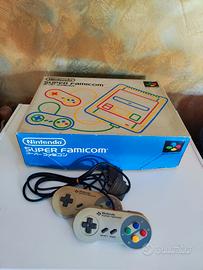 Super Famicom Jap 3 joypad più libretto e box
