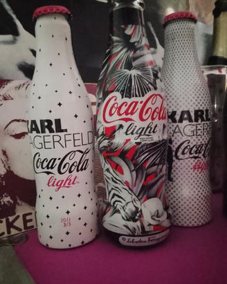 bottiglie coca cola da collezione set 2011