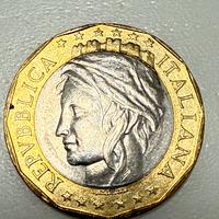 moneta da 1000 lire 1997