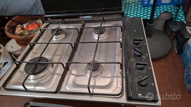 pianocottura 4 fuochi gas marca white westinghouse