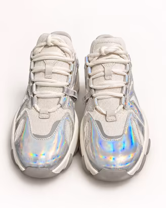 ASH Extreme Bianco Argento mis. 39 Chunky Sneakers