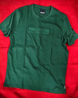 maglia t-shirt ENRICO COVERI tg. L cotone original