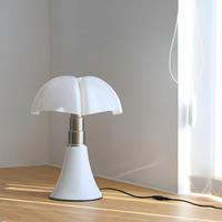 Lampada da tavolo LED design moderno bianco