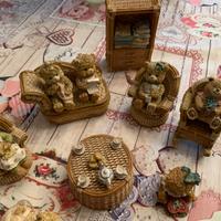 Piccoli orsetti in resina