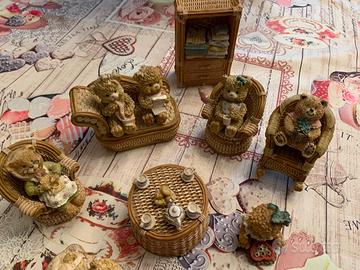 Piccoli orsetti in resina