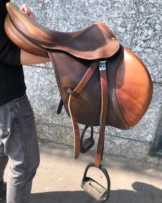 Sella cavallo salto ostacoli Bruno Delgrange “16”