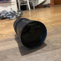 Obiettivo zoom Pentacon con Tracolla in cuoio