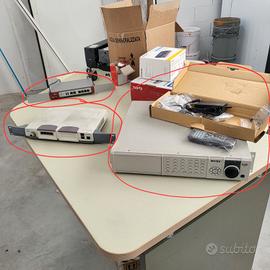 Materiale vario per videosorveglianza 