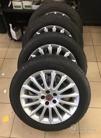 cerchi lega gomme 205 55 16 Fiat tipo 500L