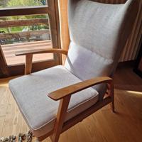 Poltrona Sedia design Knoll Antimott