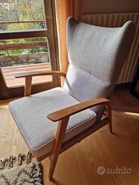 Poltrona Sedia design Knoll Antimott