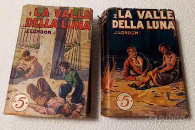 Jack London "La valle della luna" Sonzogno 1929
