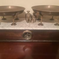 bilancia vintage a 2 piatti