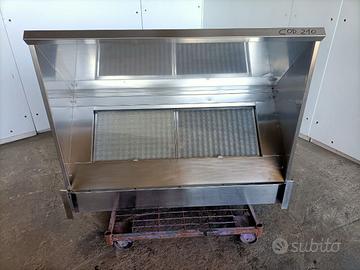 Cappa aspirante professionale a parete