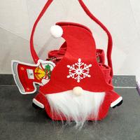 Borsetta gnomo con set strofinacci 