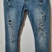 Jeans donna strappati