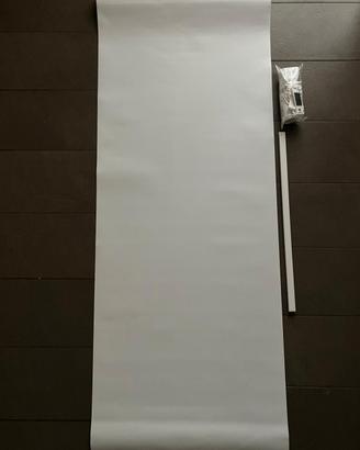 Tenda a rullo oscurante bianca 106x42