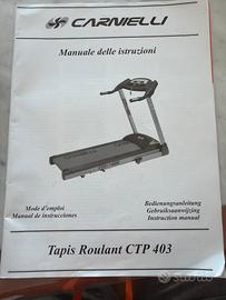 Carnielli tapis Roulant ctp 403