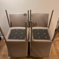 4 sedie imbottite Bontempi Nata