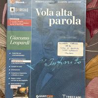 Libro Vola alta parola Giacomo Leopardi