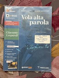 Libro Vola alta parola Giacomo Leopardi