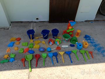 Giochi spiaggia assortiti 