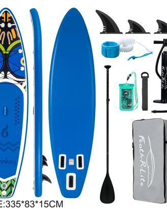 sup gonfiabile nuovo con accessori 