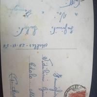 Vecchia cartolina alpini viaggiata