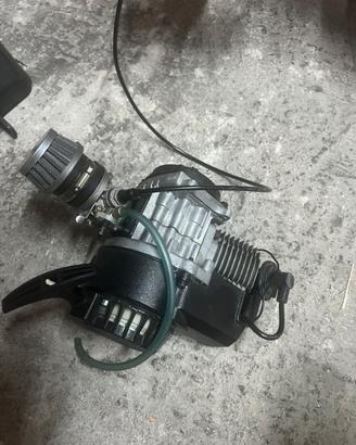 Motore mini-moto/mini-ATV + 2 marmitte