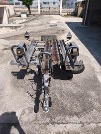 Carrello porta moto ELLEBI ZEB13M03A  frenato