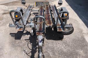 Carrello porta moto ELLEBI ZEB13M03A  frenato
