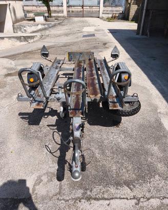 Carrello porta moto ELLEBI ZEB13M03A  frenato