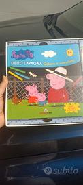 Colora e completa. Libro lavagna. Peppa Pig. Lisci