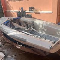 Barca 470 completa, pronta per uscire