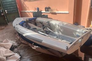 Barca 470 completa, pronta per uscire