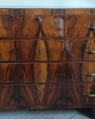 Cassettiera vintage in legno – anni ’40/’50
