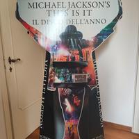 Michael Jackson raro espositore DVD 