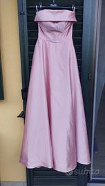 Abito nadine cerimonia rosa chiaro S