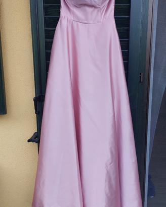 Abito nadine cerimonia rosa chiaro S
