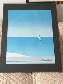 Poster vintage anni ‘80 “Samama” di Saburo