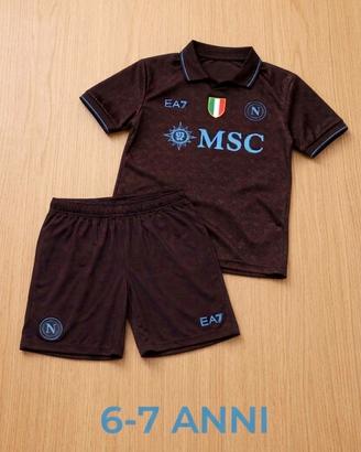 Maglia e pantaloncino Napoli 2026 6-7 anni nuovo