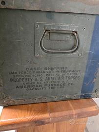 baule cassa militare ww2 us 