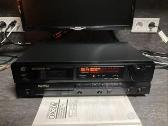 Piastra a cassette Sansui D-X301i usata  			