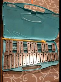 Xilofono, strumento a Percussione Con Mazzarelle P