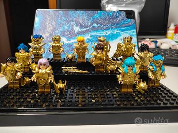 Set 12 mini figure Cavalieri dello Zodiaco