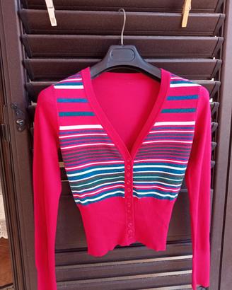 cardigan estivo fibra naturale 