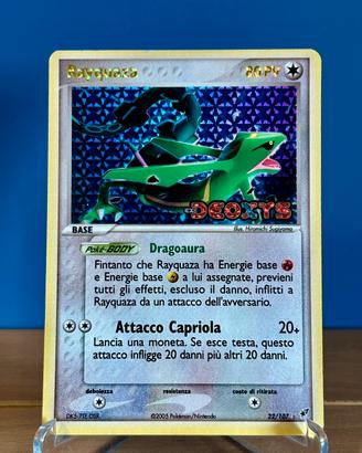 Rayquaza Deoxys Stamped