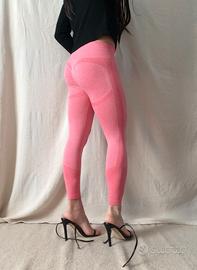 Leggings push up rosa 