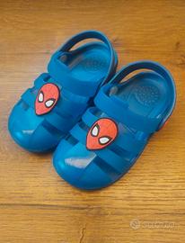 Ciabatte bimbo di gomma a tema Spider-man n°27