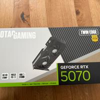 Scheda video Geforce RTX 5070 NUOVA